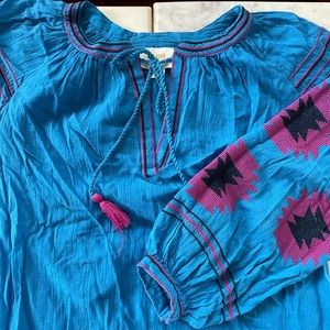 Maeve for Anthropologie boho shirt / blouse